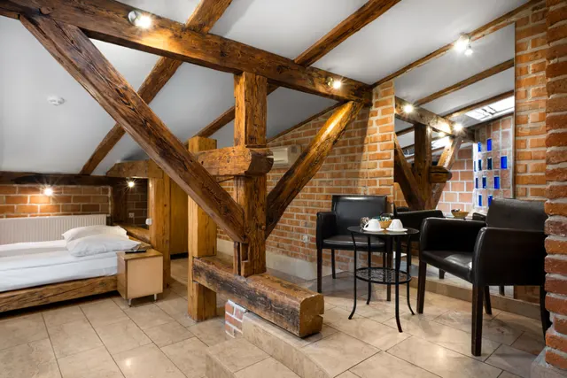 Studio Mansardowe — widok ogólny, Aparthotel Stare Miasto, Kraków